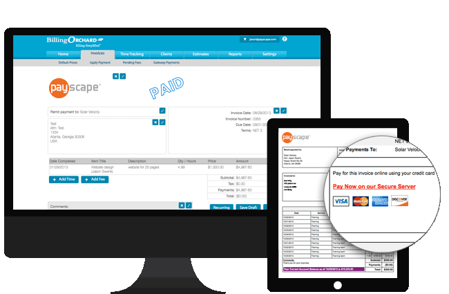 HTML Invoices